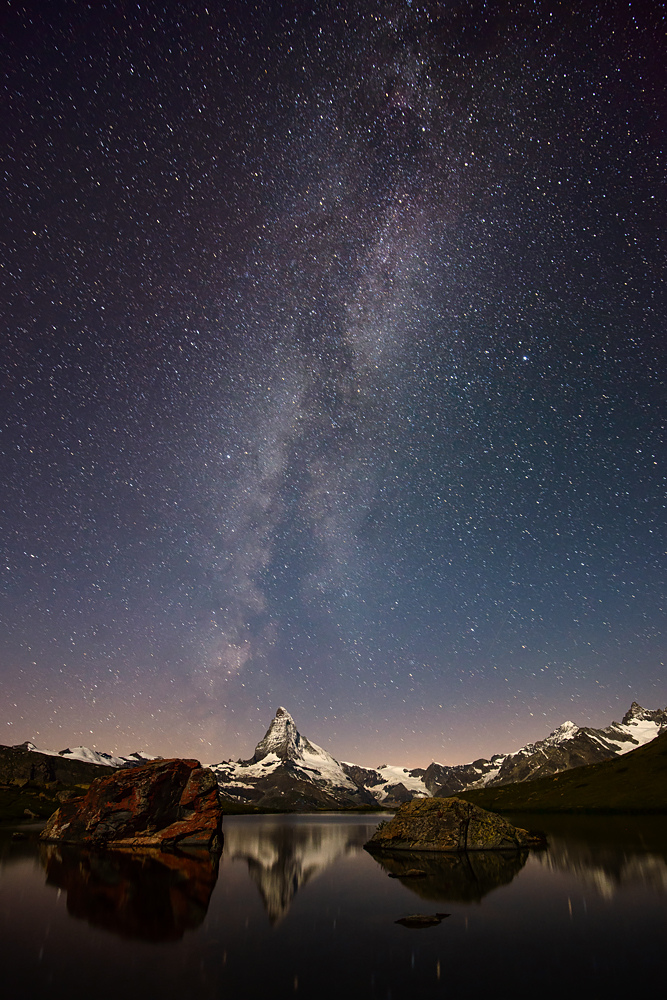 Matterhorn bei Nacht