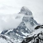 Matterhorn bei Nebel