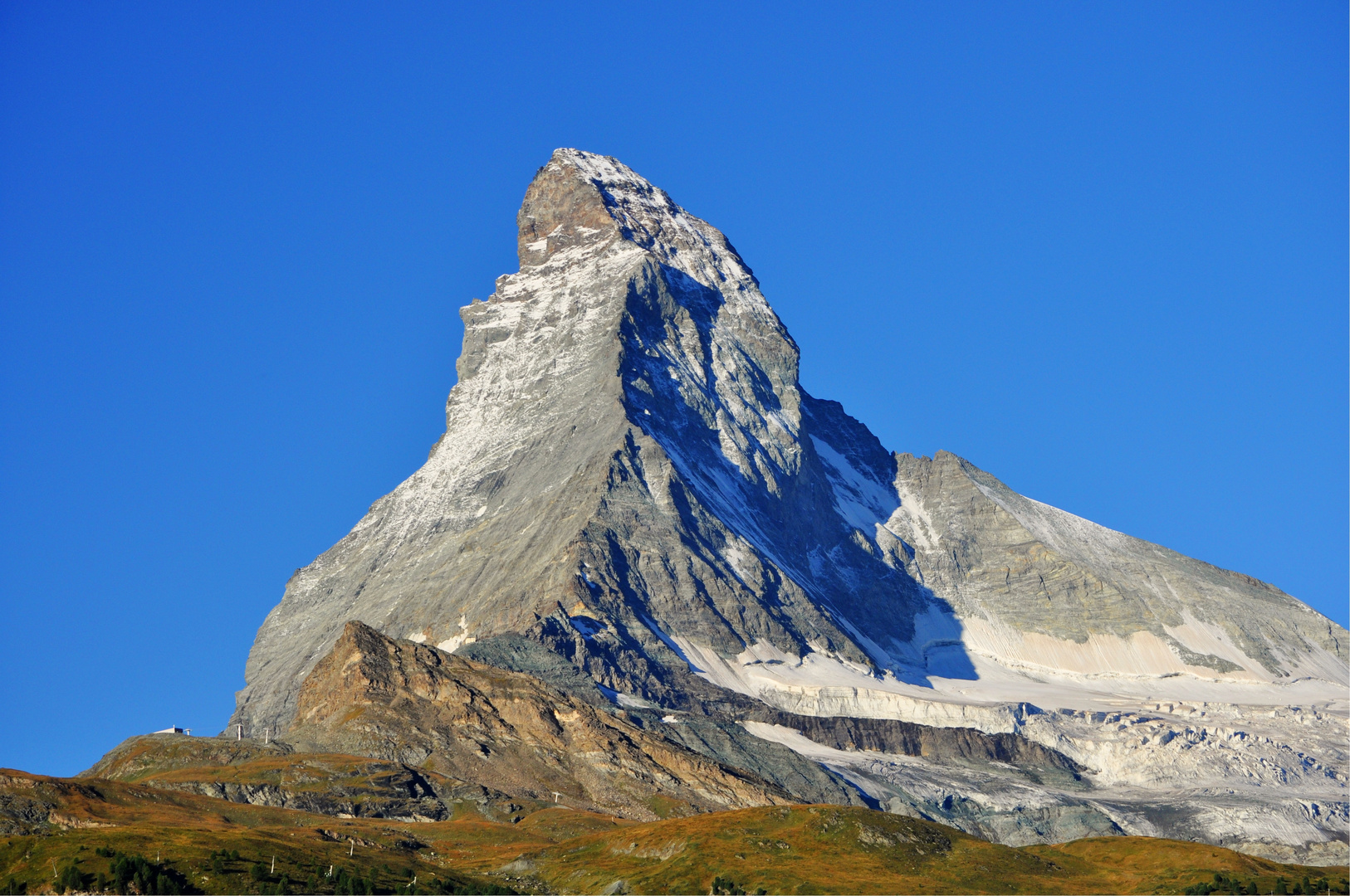 Matterhorn bei Postkartenwetter