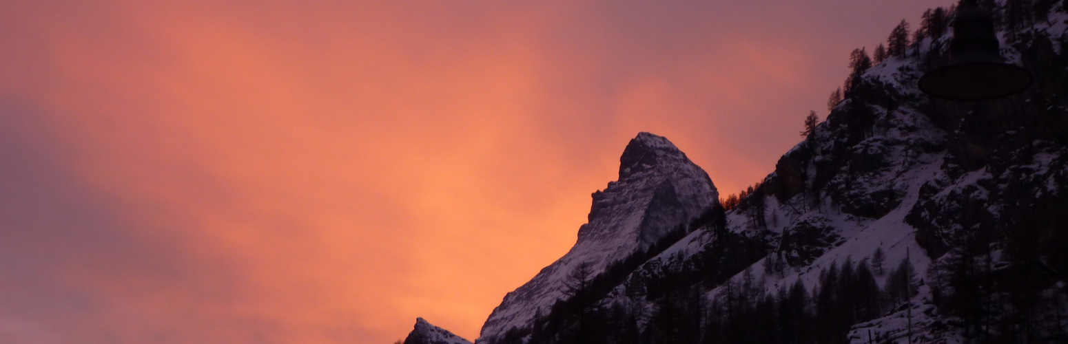 Matterhorn bei Sonnenuntergang