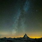 Matterhorn by night