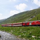 Matterhorn Gotthard Bahn am Oberalppass