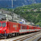 Matterhorn-Gotthard-Bahn in Brig