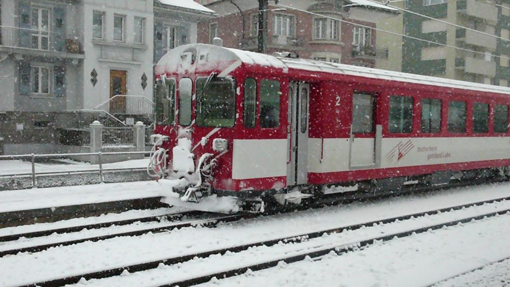 Matterhorn -Gotthardbahn in Brig