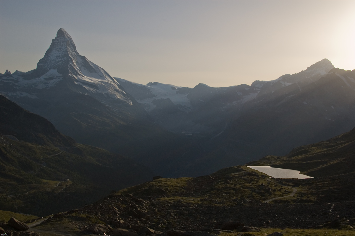 Matterhorn im Abendlicht