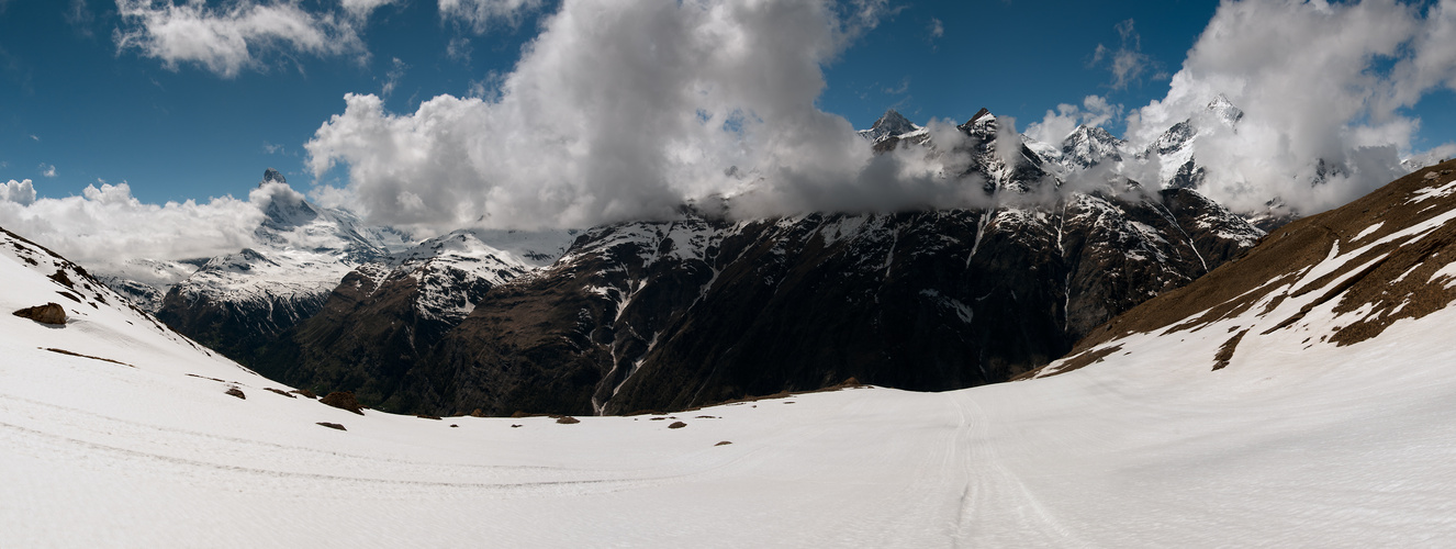 Matterhorn im Frühling