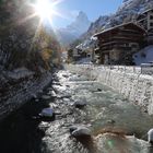 Matterhorn im Gegenlicht