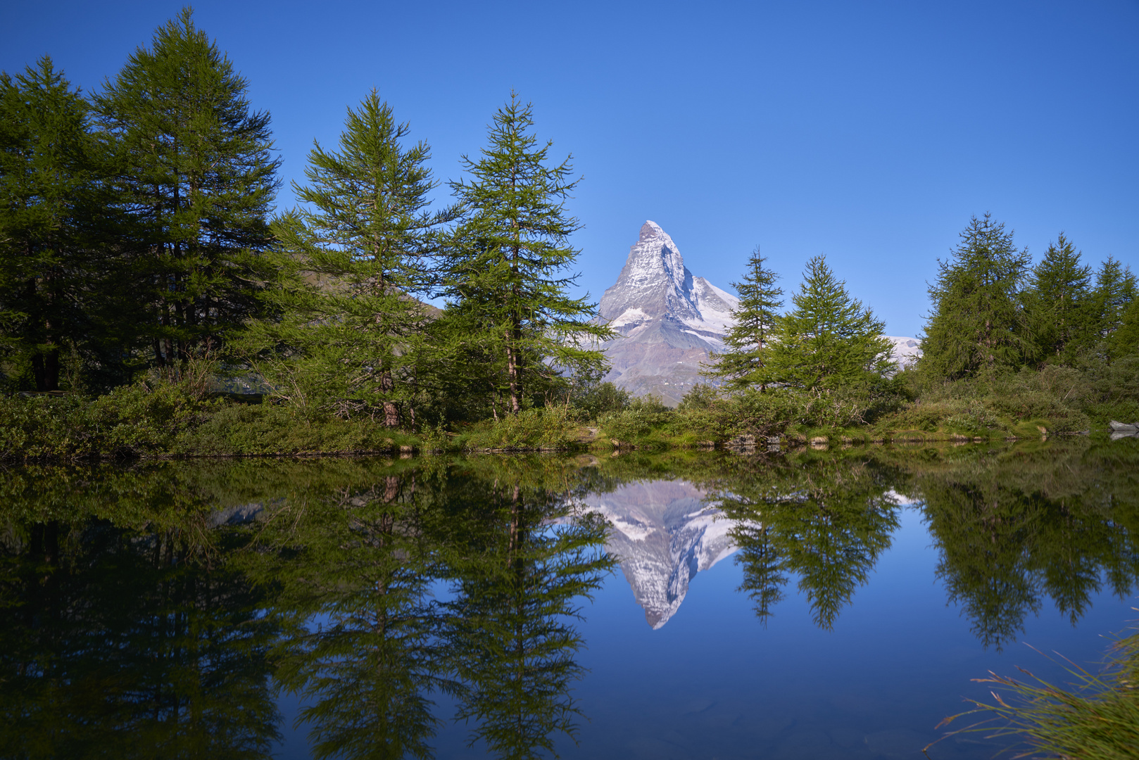 Matterhorn im Grindjisee