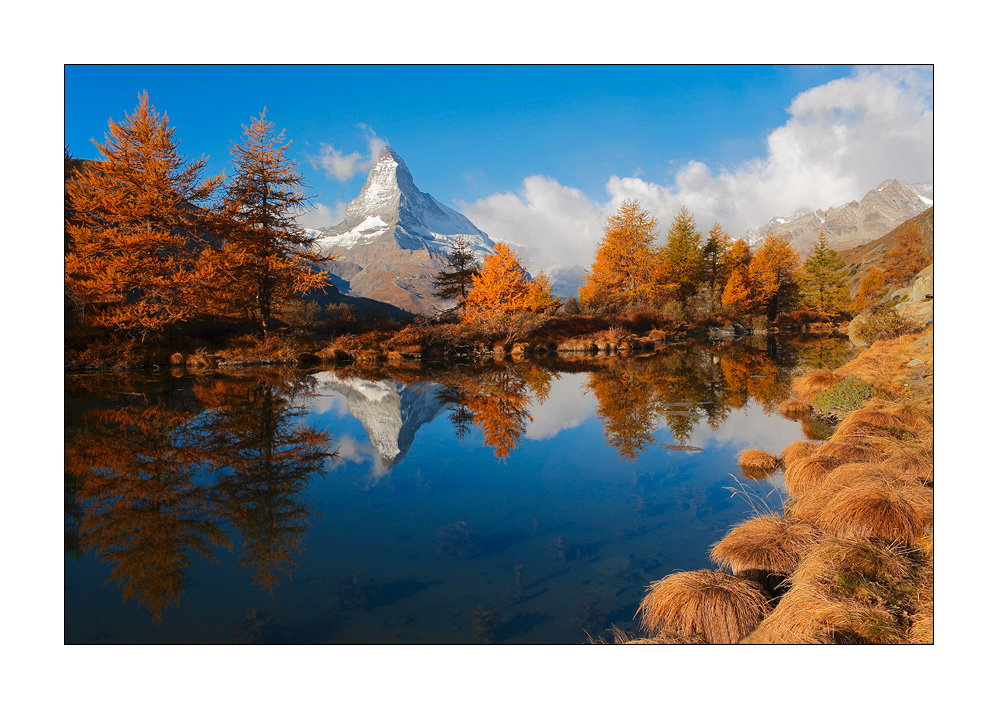 Matterhorn im Herbst