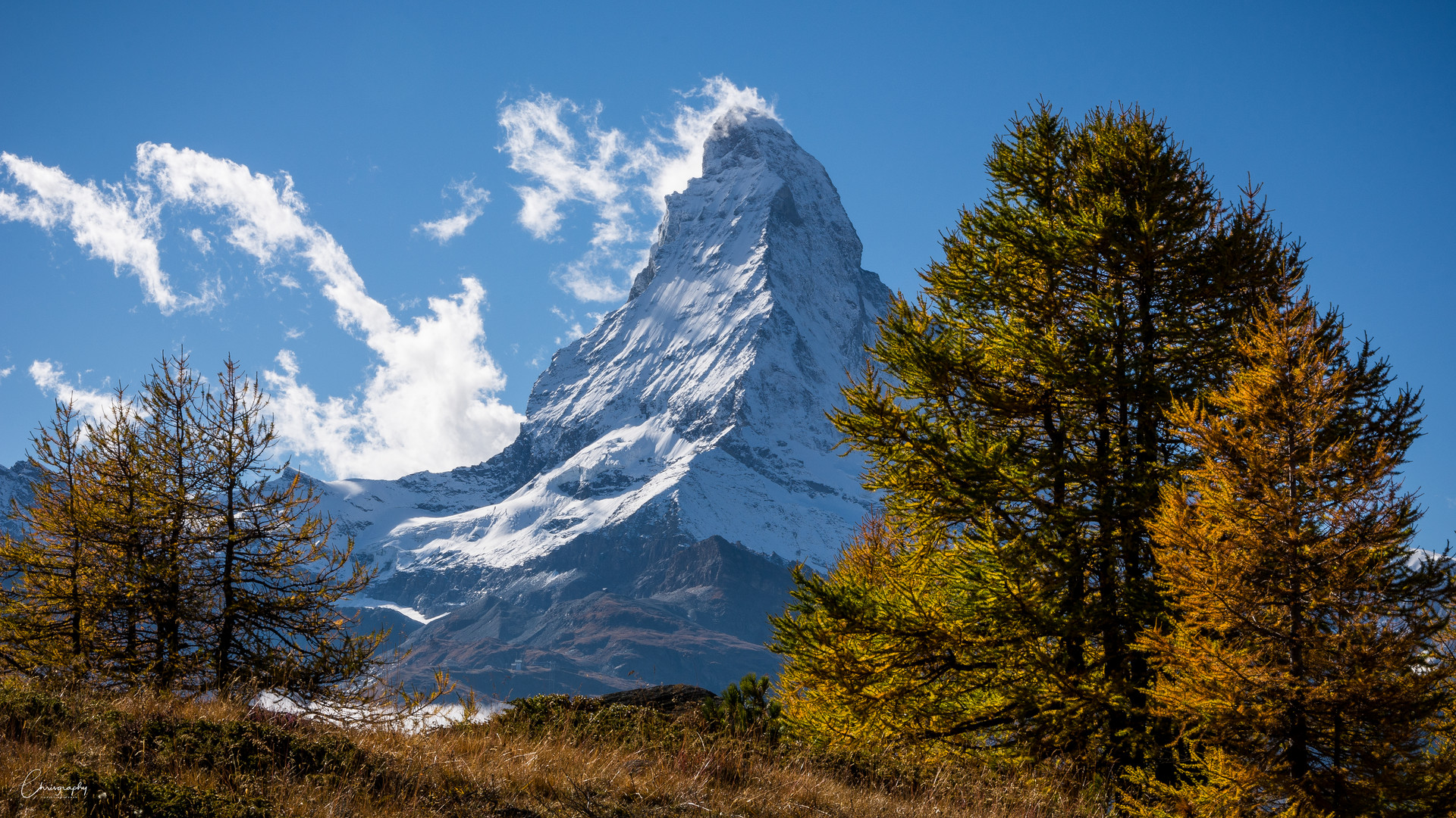 Matterhorn im Herbst 