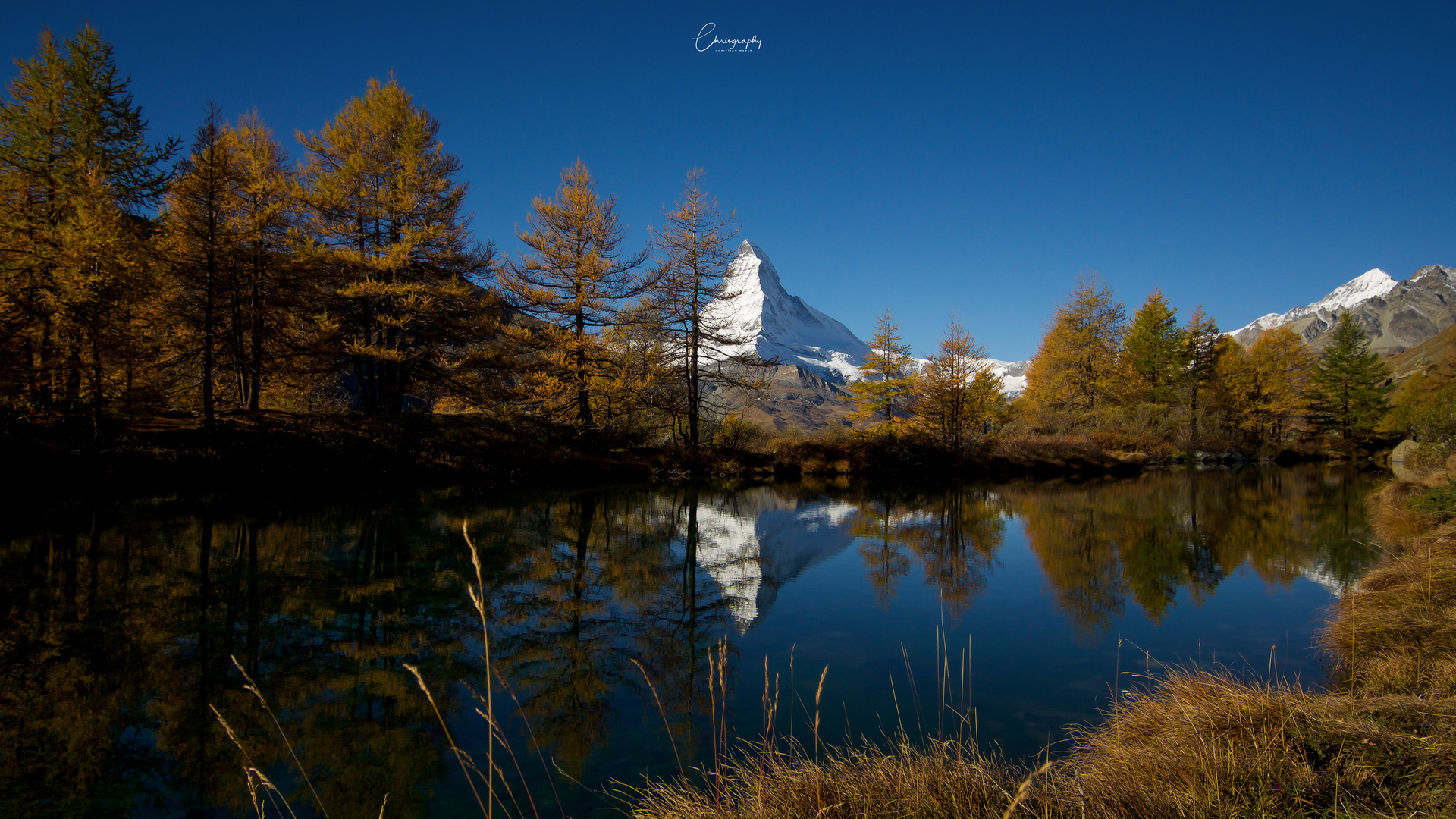 Matterhorn im Herbst