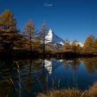 Matterhorn im Herbst