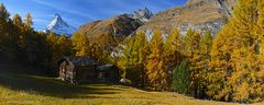 Matterhorn im Herbstkleid