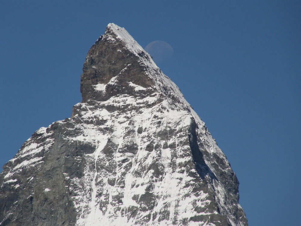 Matterhorn im Mond