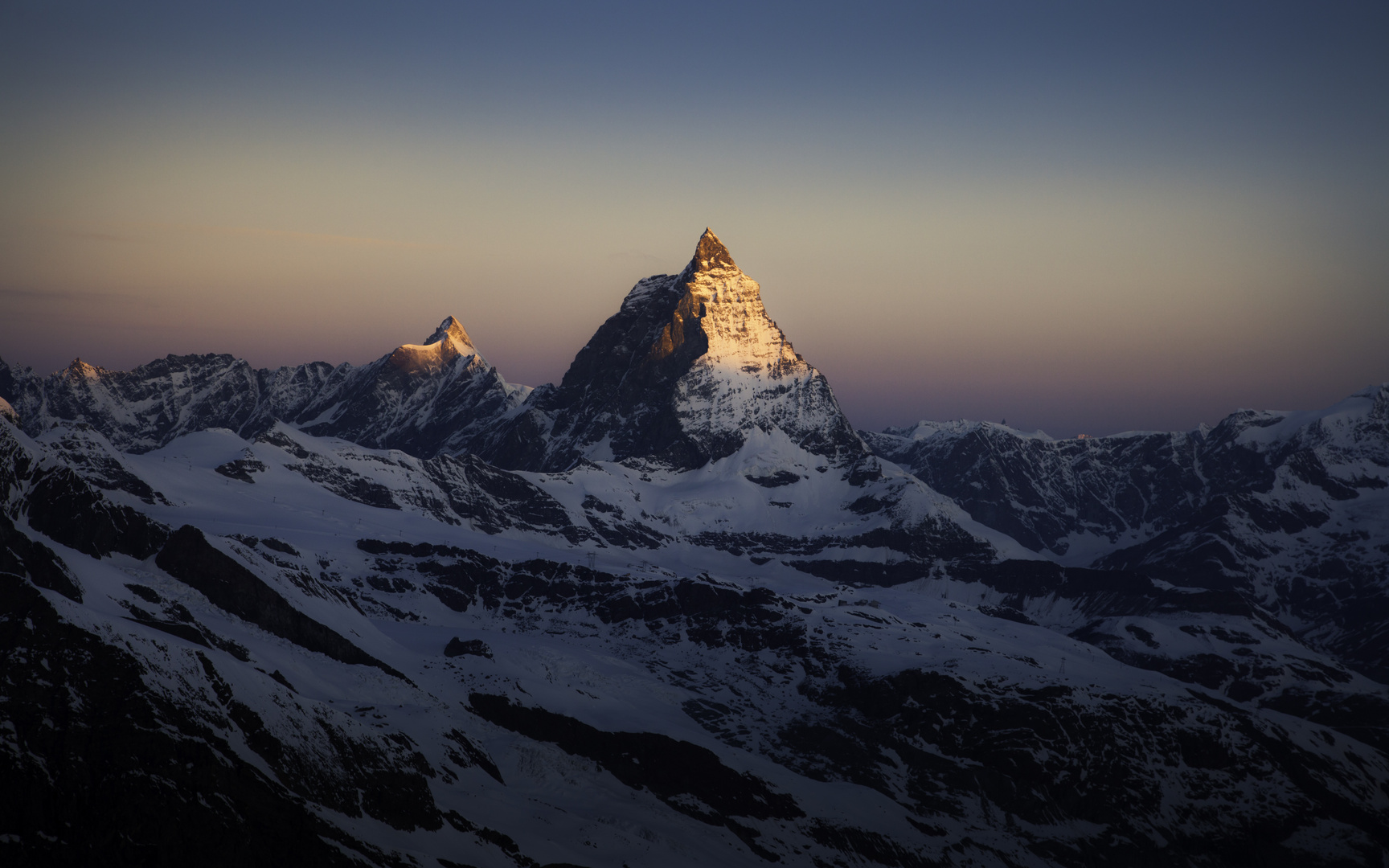 Matterhorn im Morgenlicht