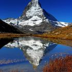 Matterhorn im Riffelsee