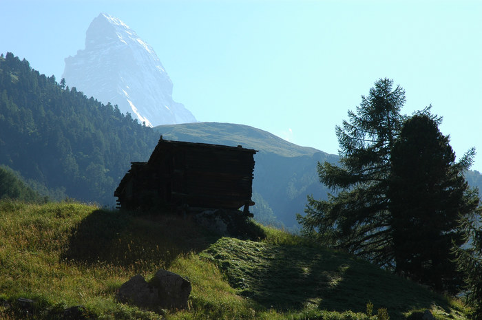 Matterhorn im Rückblick