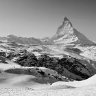 Matterhorn im Saharastaub 3