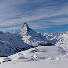 Matterhorn im Schneekleid