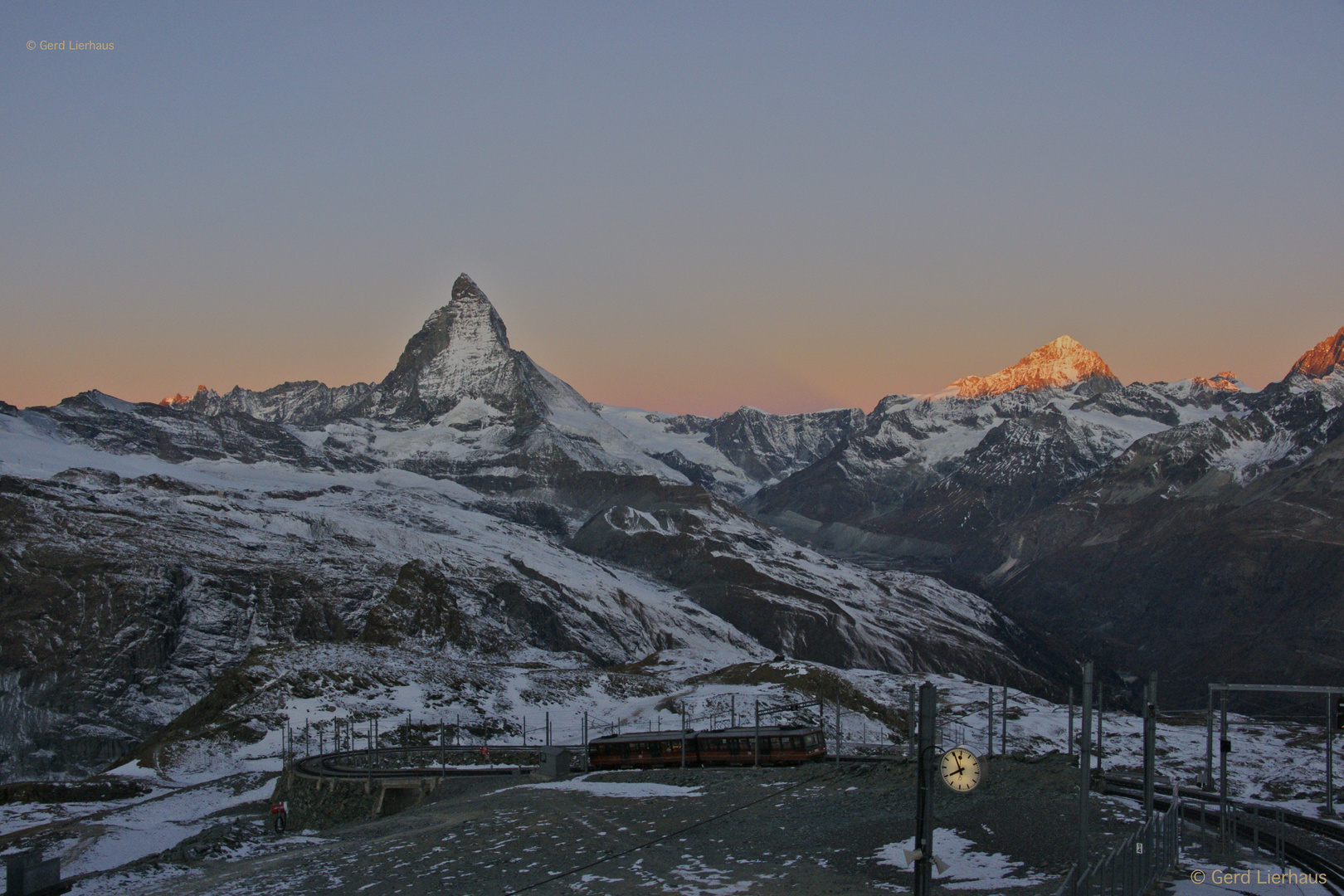 Matterhorn im Sonnenaufgang