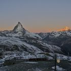 Matterhorn im Sonnenaufgang