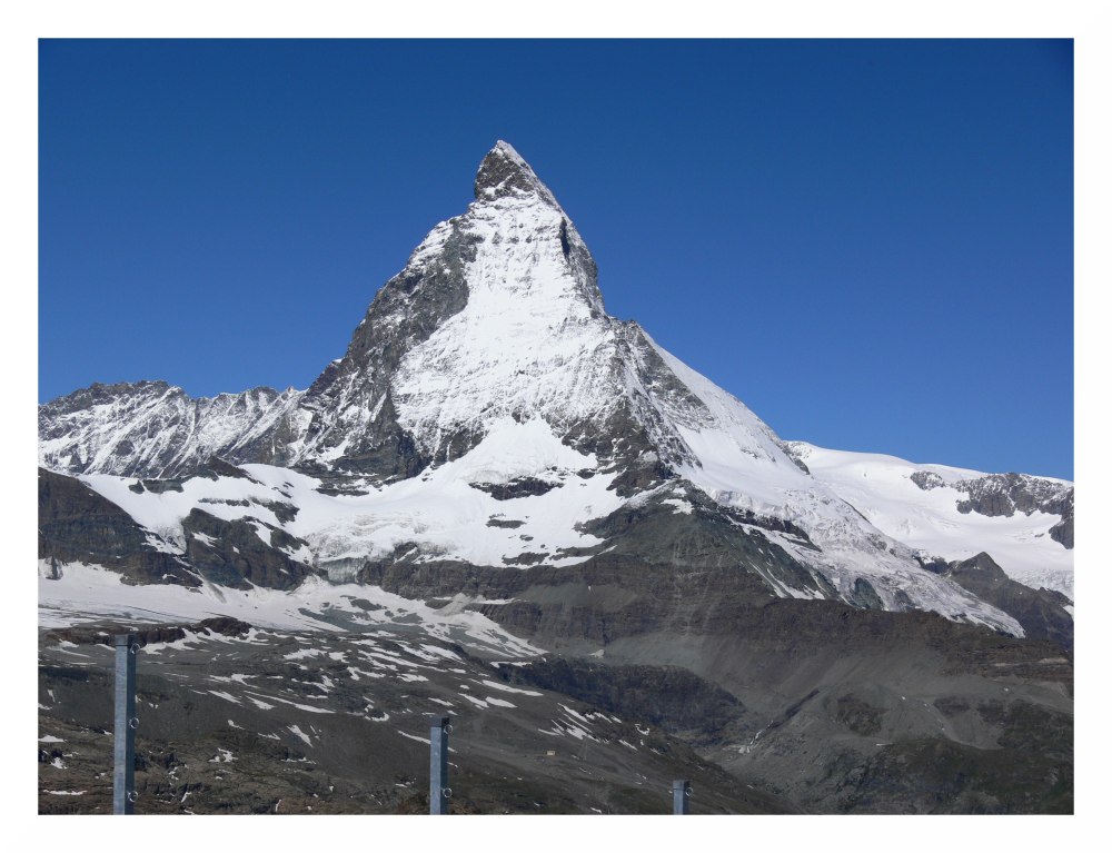 Matterhorn im Sonnenschein