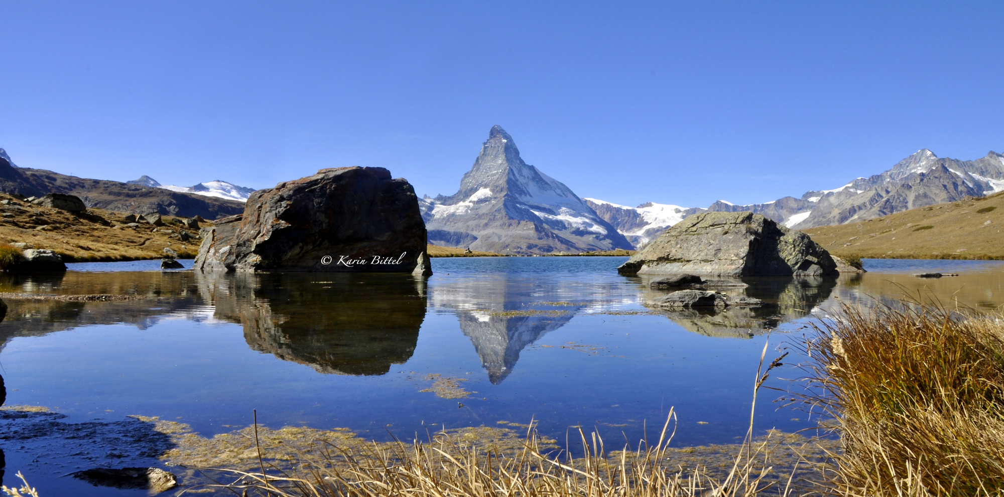 matterhorn im stellisee