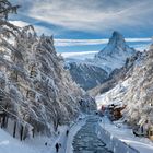 Matterhorn im Winter