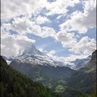 Matterhorn in Wolken