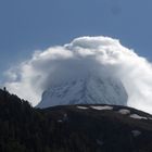 Matterhorn in Wolken