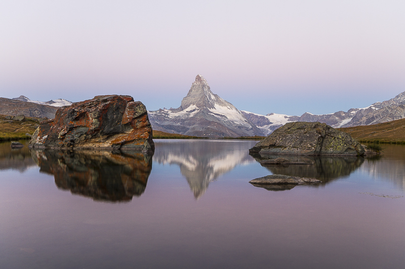 Matterhorn kurz vor Sonnenaufgang