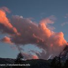 Matterhorn mit Alpenglühen