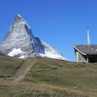 Matterhorn mit Kapelle