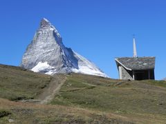 Matterhorn mit Kapelle