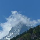 Matterhorn mit Nebel