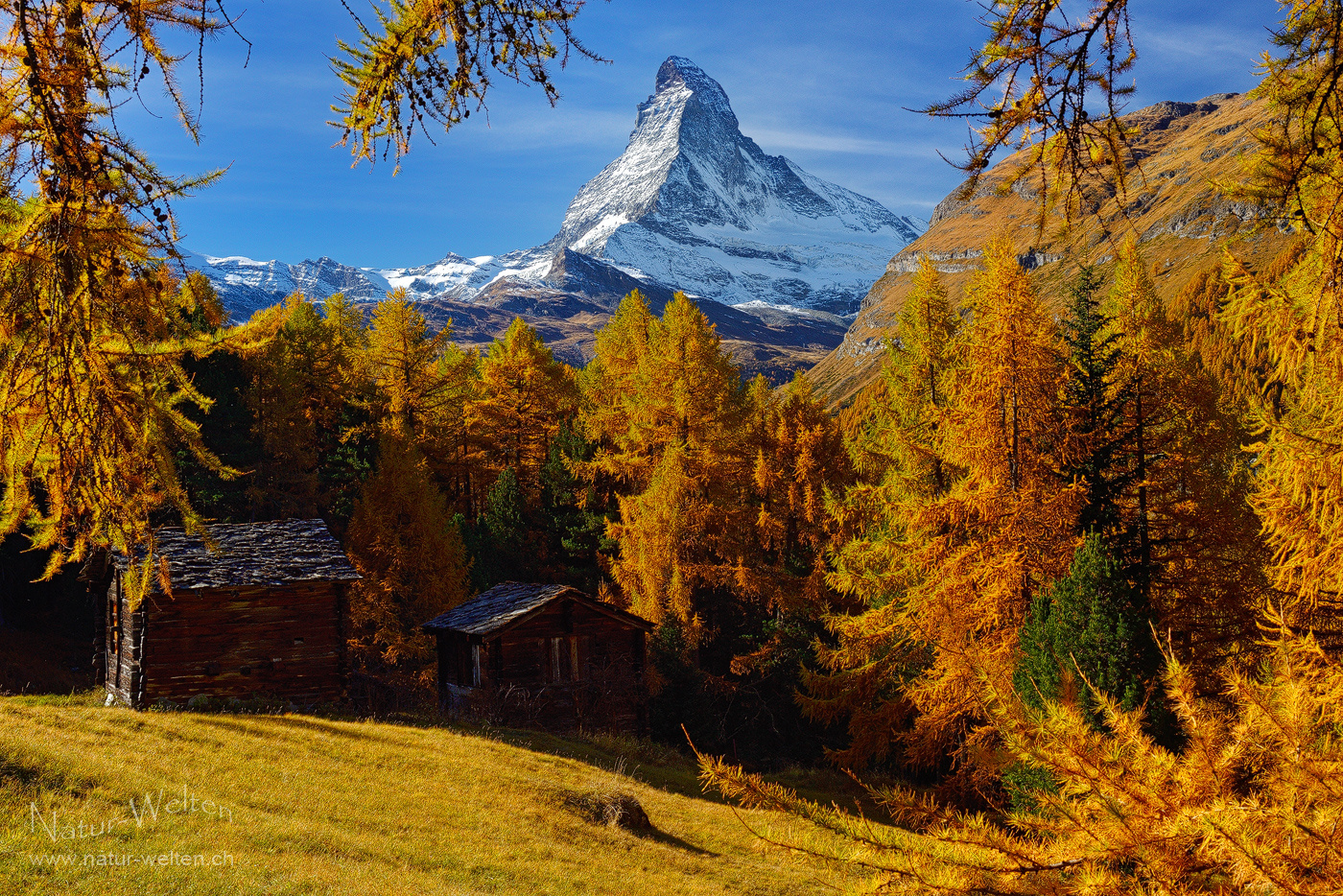Matterhorn mit Rahmen