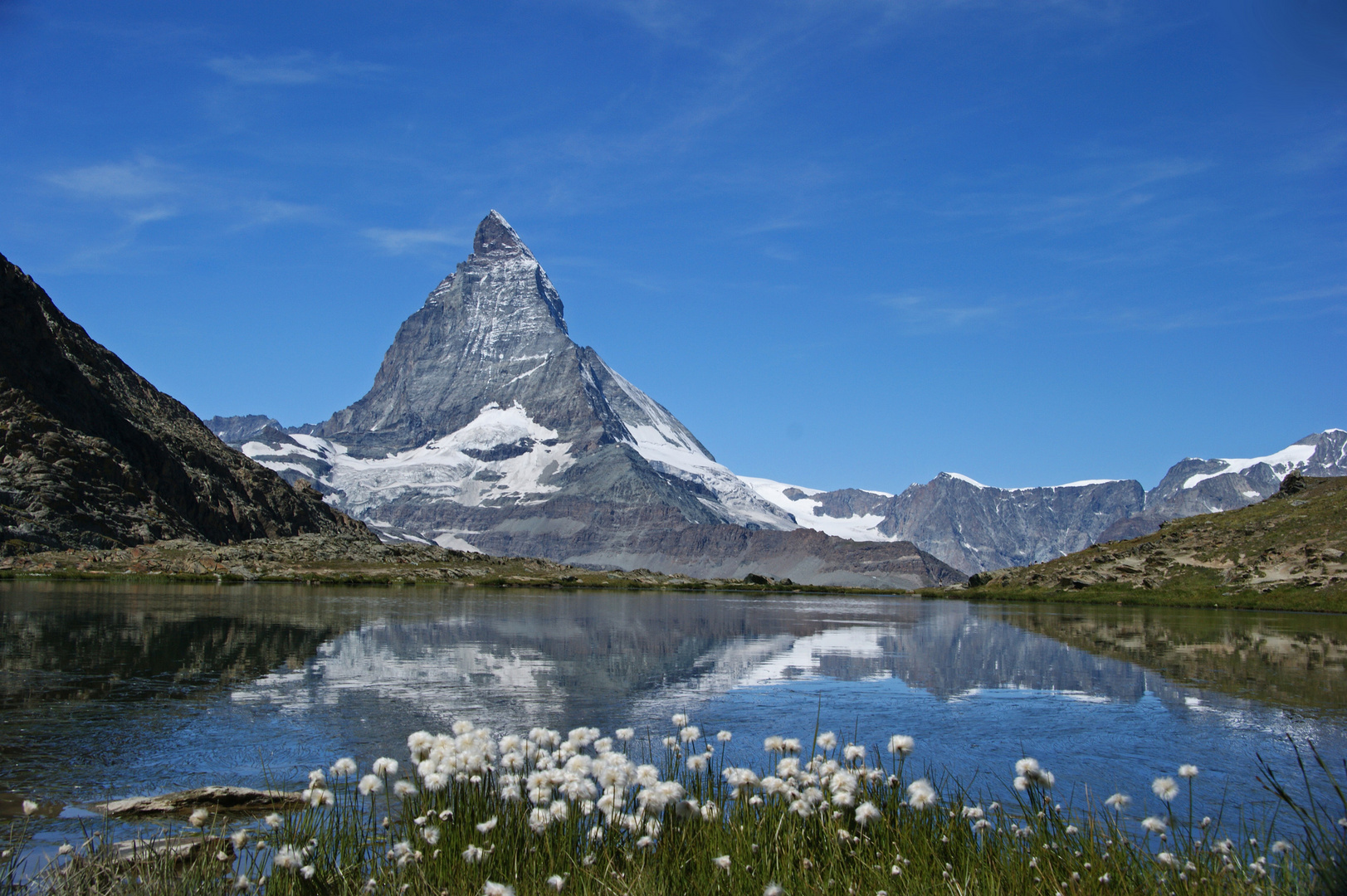 Matterhorn mit Riffelsee