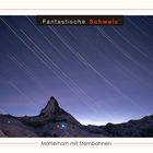 Matterhorn mit Sternbahnen