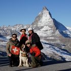 Matterhorn mit Touris