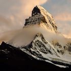 Matterhorn mit Wolken