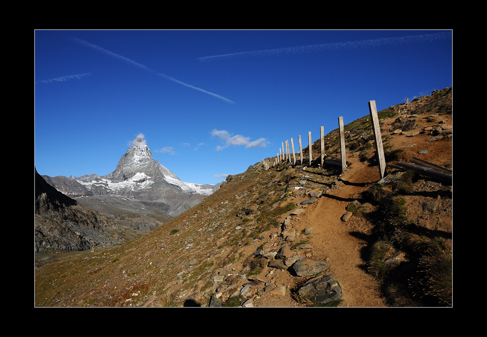 Matterhorn, Sicht aus Rotenboden