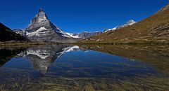 Matterhorn - Spiegelung im Riffelsee