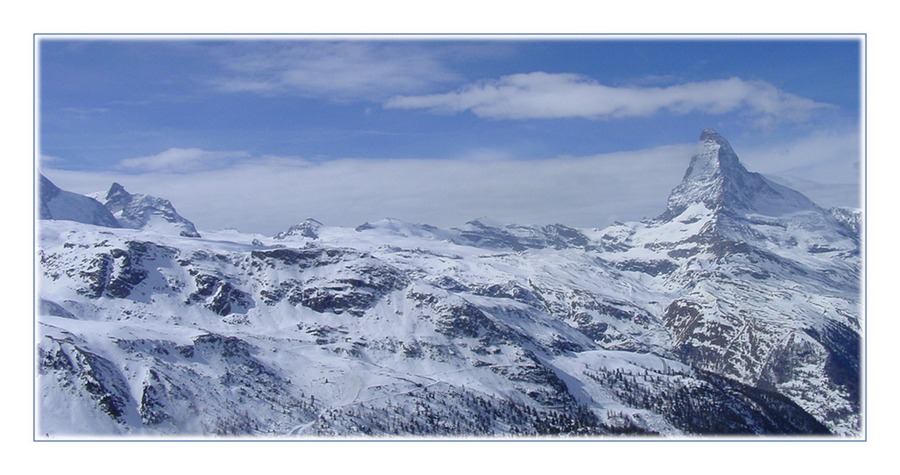 matterhorn und klein matterhorn