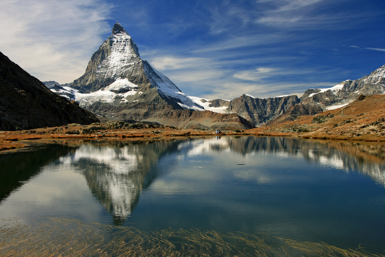 Matterhorn und Riffelsee