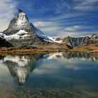 Matterhorn und Riffelsee