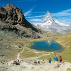 Matterhorn und Riffelsee