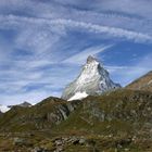 Matterhorn vom Schwarzsee aus gesehen