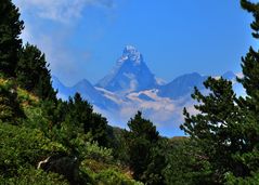 Matterhorn von der Riederalp aus gesehen