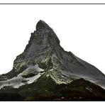 Matterhorn weiß-grau