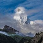 Matterhorn wolkenverhangen